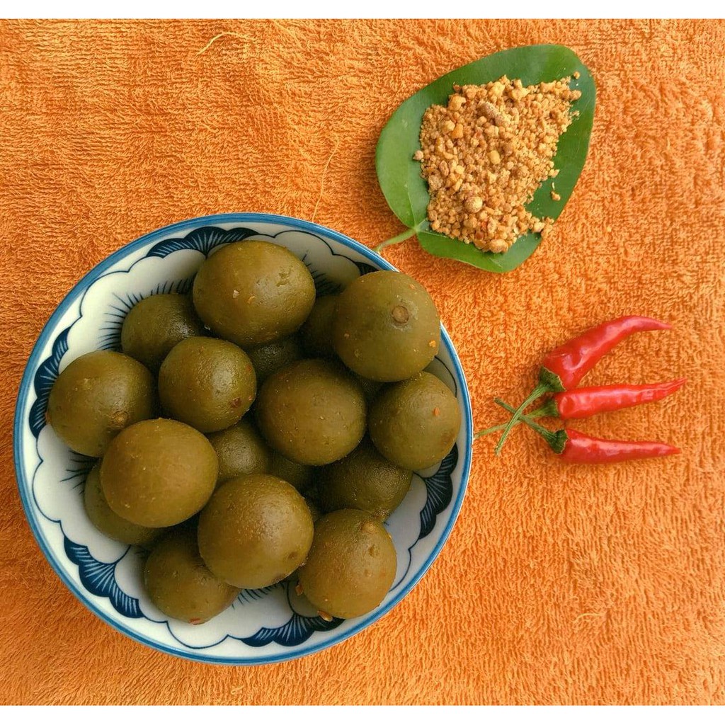 Trái Sấu Chấm Muối Tôm - Cực Ngon 250G