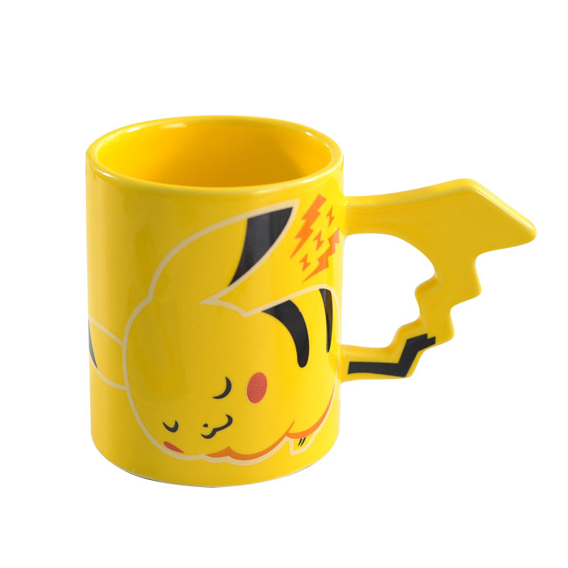 Cốc sứ Pokemon Pikachu ngủ gật 370ml