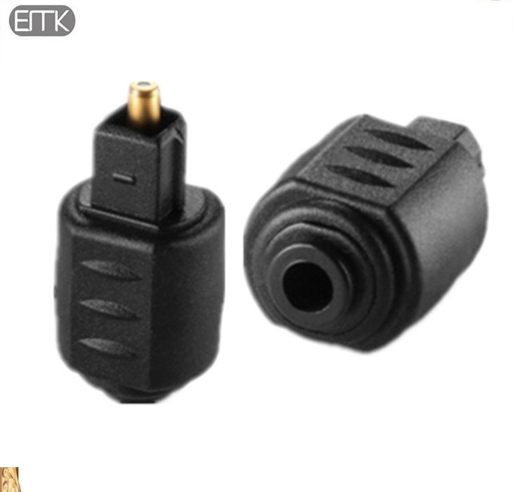 Đầu Chuyển Đổi Cáp Quang Toslink Sang Mini Toslink 3.5mm SPDIF và ngược lại