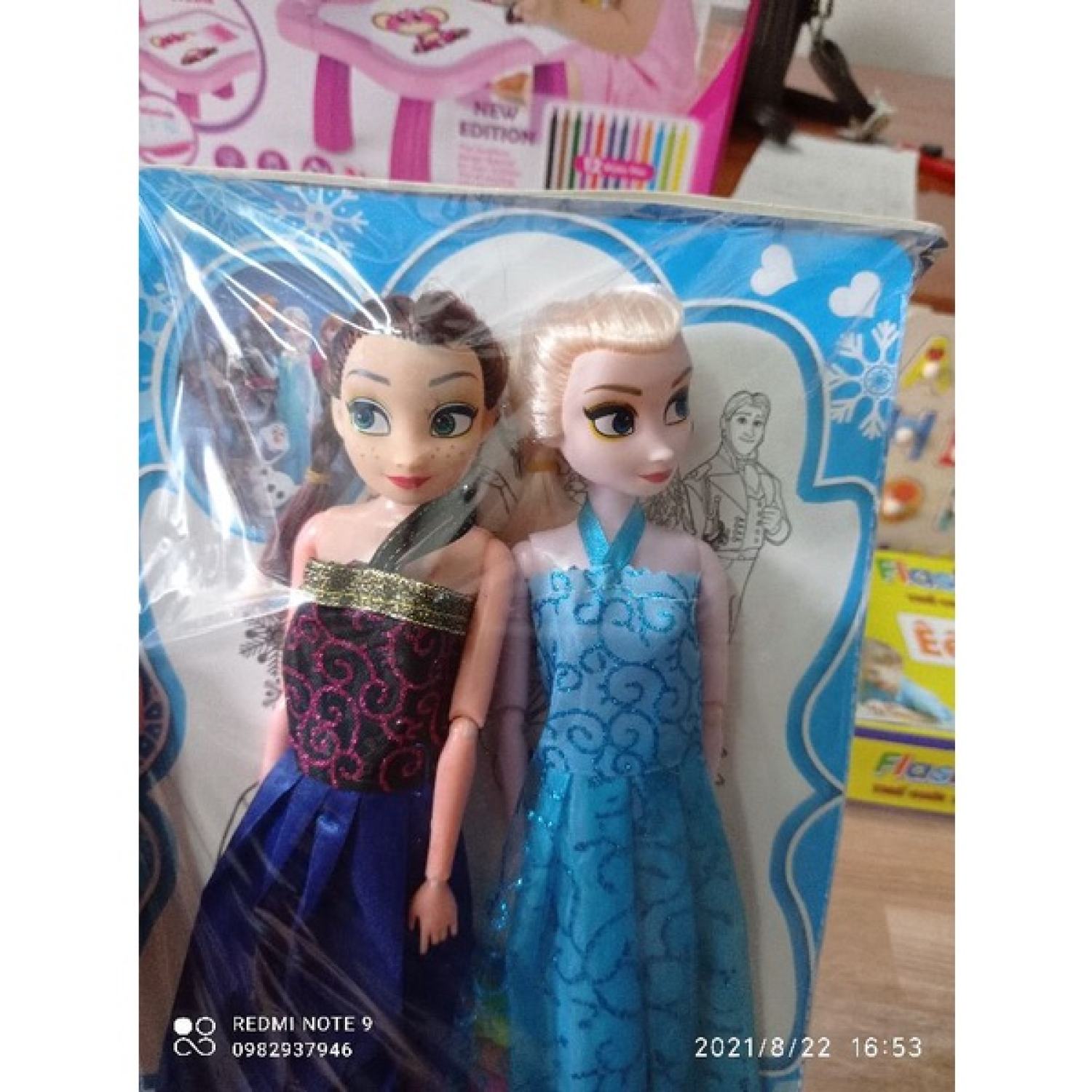 sét đôi búp bê Elsa và Anna cho bé