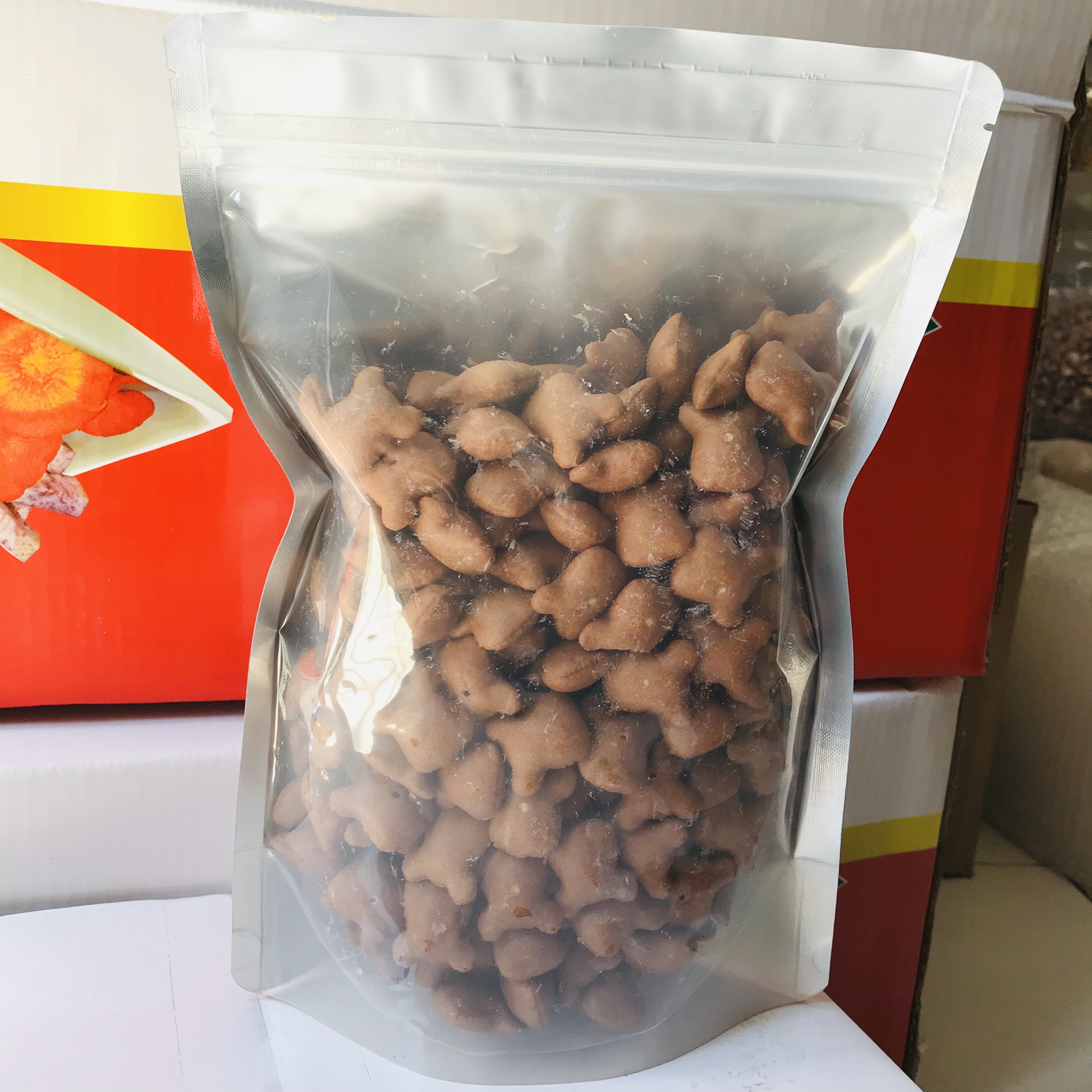 Bánh gấu cafe nhân kem 500gr