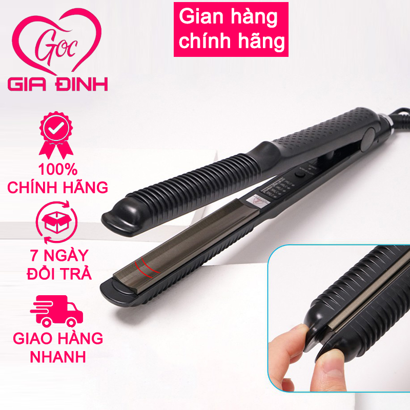 Máy uốn cụp tóc 5 mức chỉnh nhiệt cao cấp( Lưỡi cong)