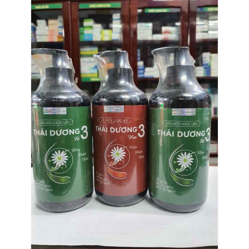 Dầu gội dược liệu thái dương 3