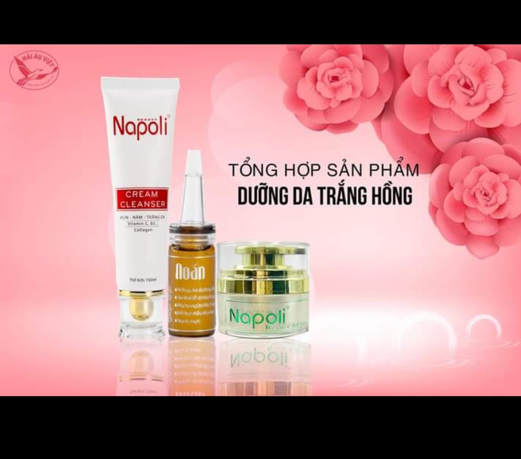 combo kem rửa mặt +noãn +kem face