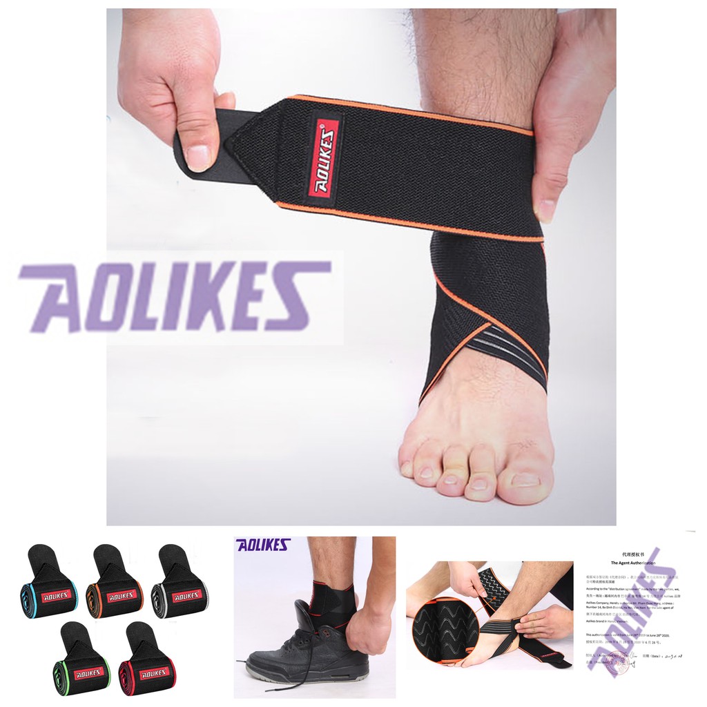 Băng Bảo Vệ Cổ Chân Aolikes  A 1527