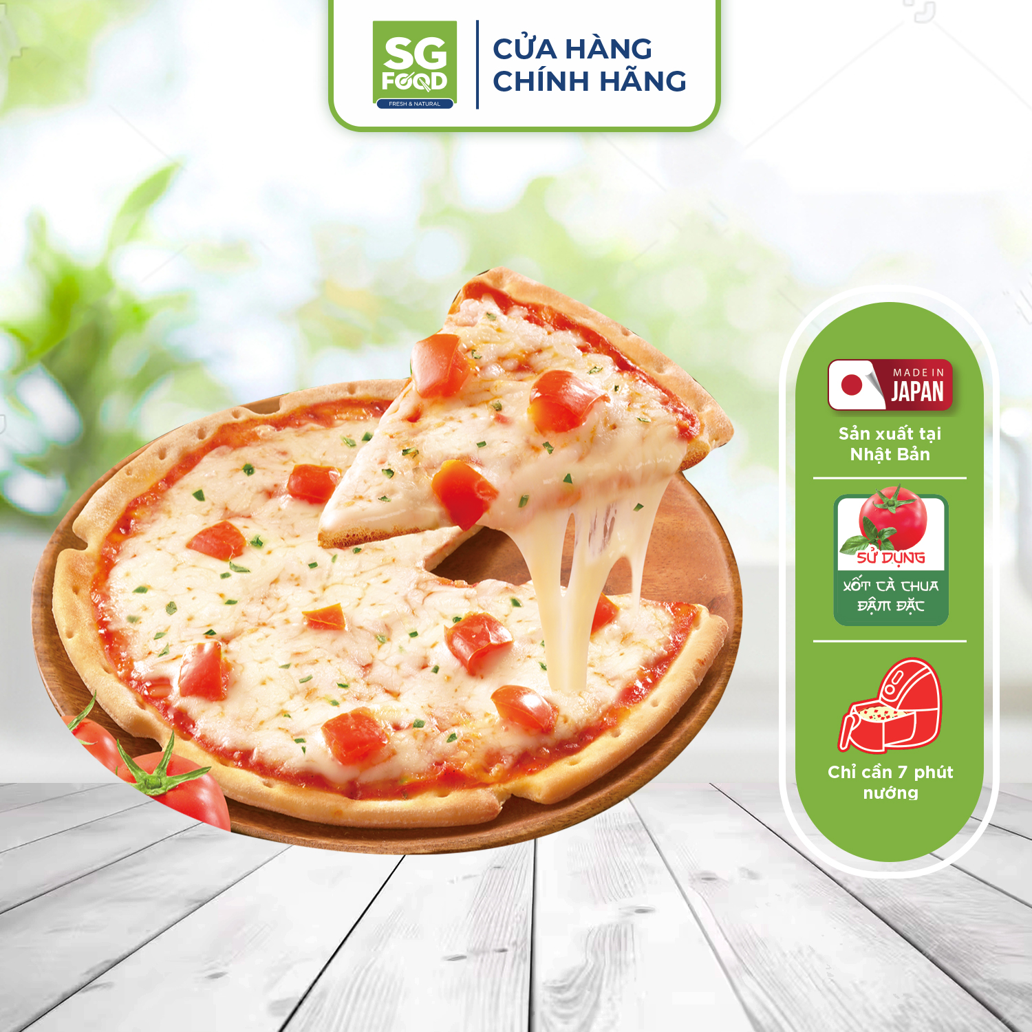 Pizza Nhập Khẩu Nhật Bản SG Food