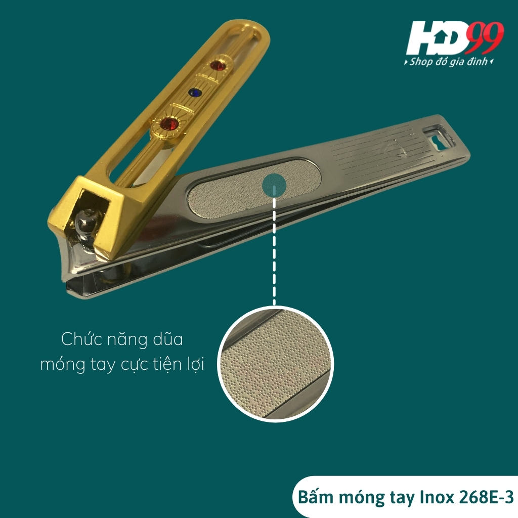 Bấm Móng Tay Móng Chân HD99 MS 268E-3 Cao Cấp