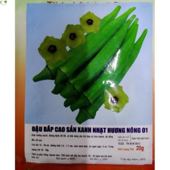 Hạt Giống Đậu Bắp - Cà Bắp - Gói 18 Gram