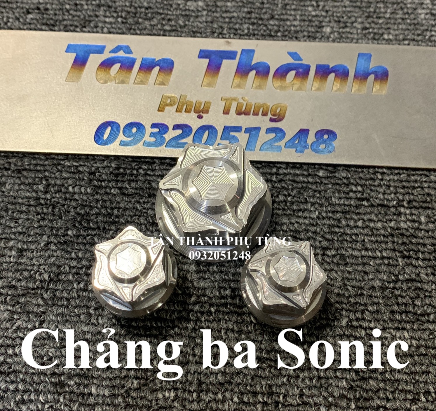 Bộ ốc chảng ba sonic kiểu 3 đao