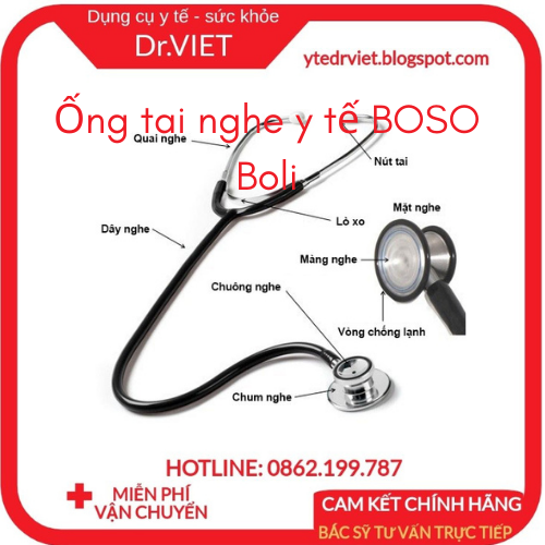 ống nghe y tế boso boli là sản phẩm mang thương hiệu nổi tiếng tại đức 7