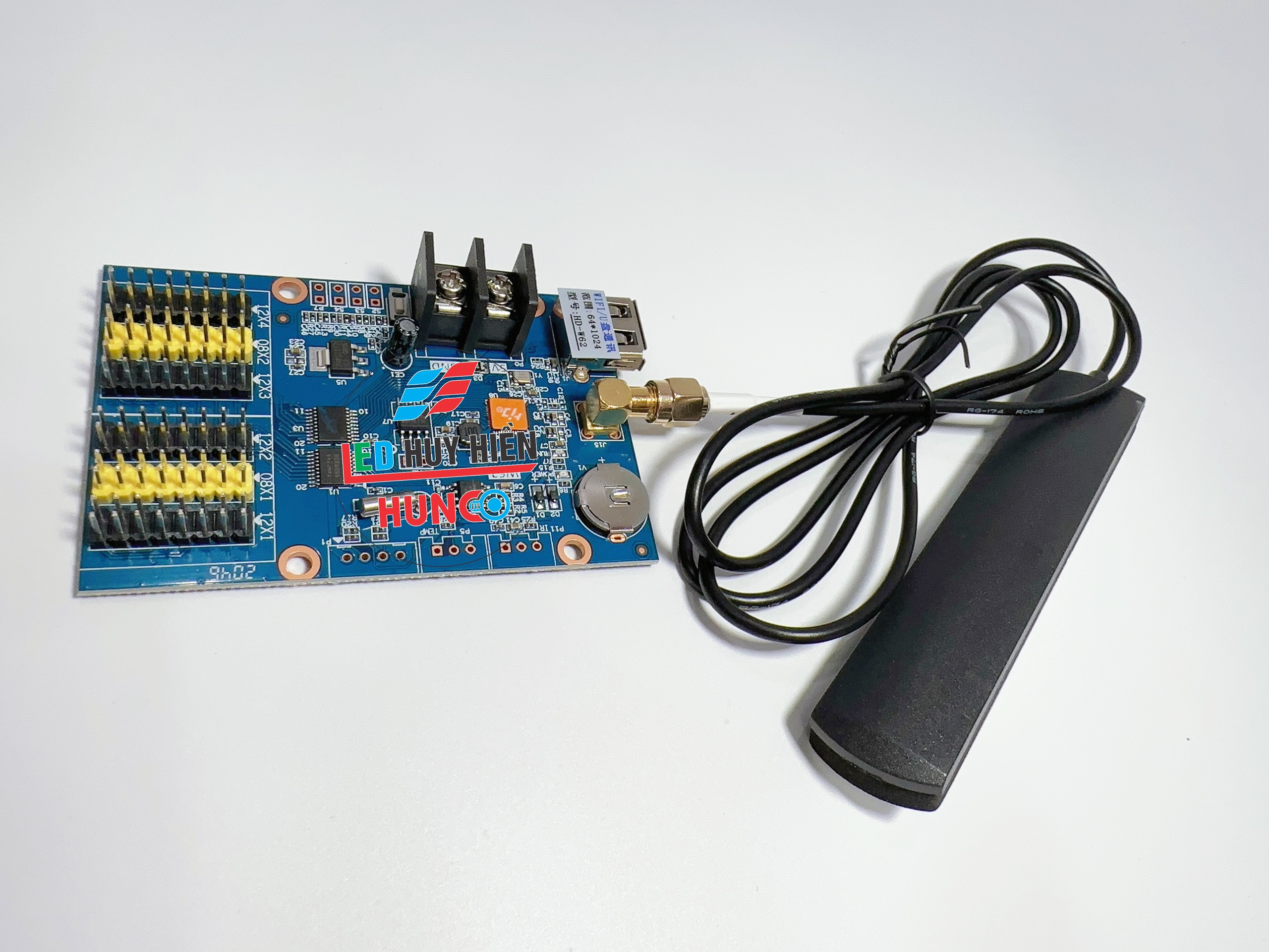 Card HD W62 (WIFI & USB) Module led 1 màu, 3 màu