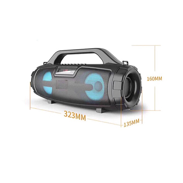 [HCM]Loa Bluetooth Kimiso KM S3 - Kèm Micro Có Dây