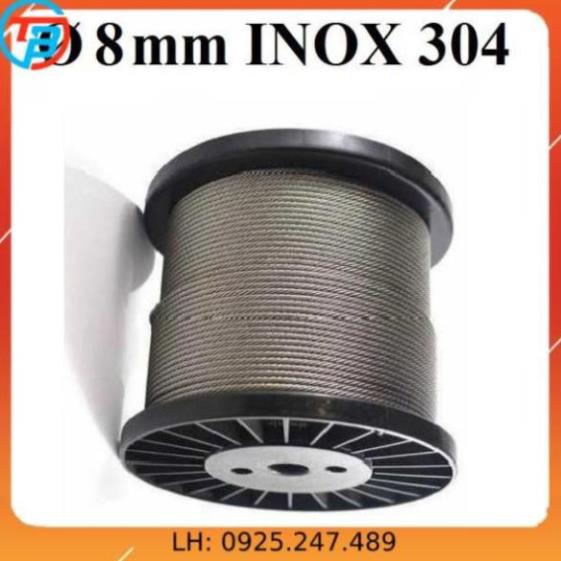 Dây cáp phi inox 304 cáp thép thái bình vinàn