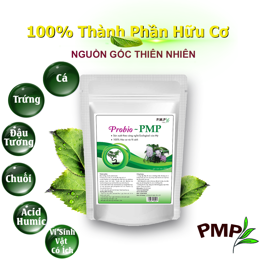Phân tan chậm cho lan Probio PMP hữu cơ vi sinh 1kg