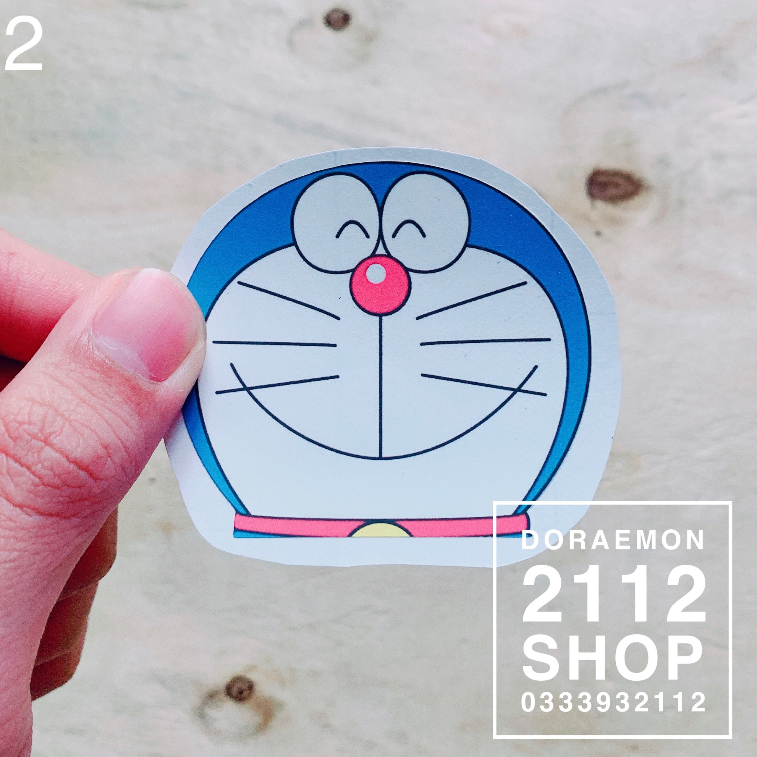 Sticker dán áo - Hình dán ủi áo Doraemon - Tem ủi áo Doraemon (nhiều mẫu)
