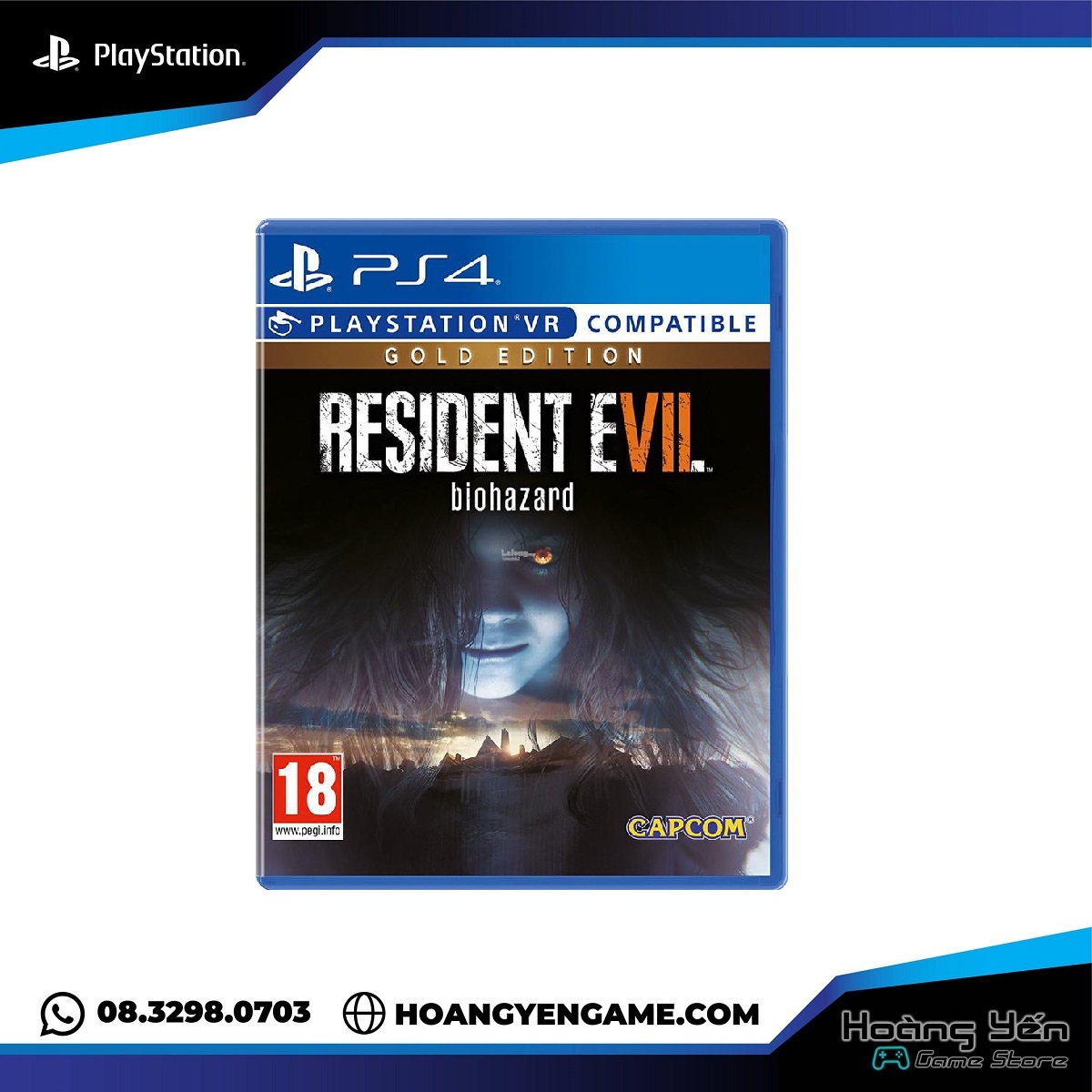 [HCM]Đĩa game Resident Evil 7 Biohazard Gold Edition PS4