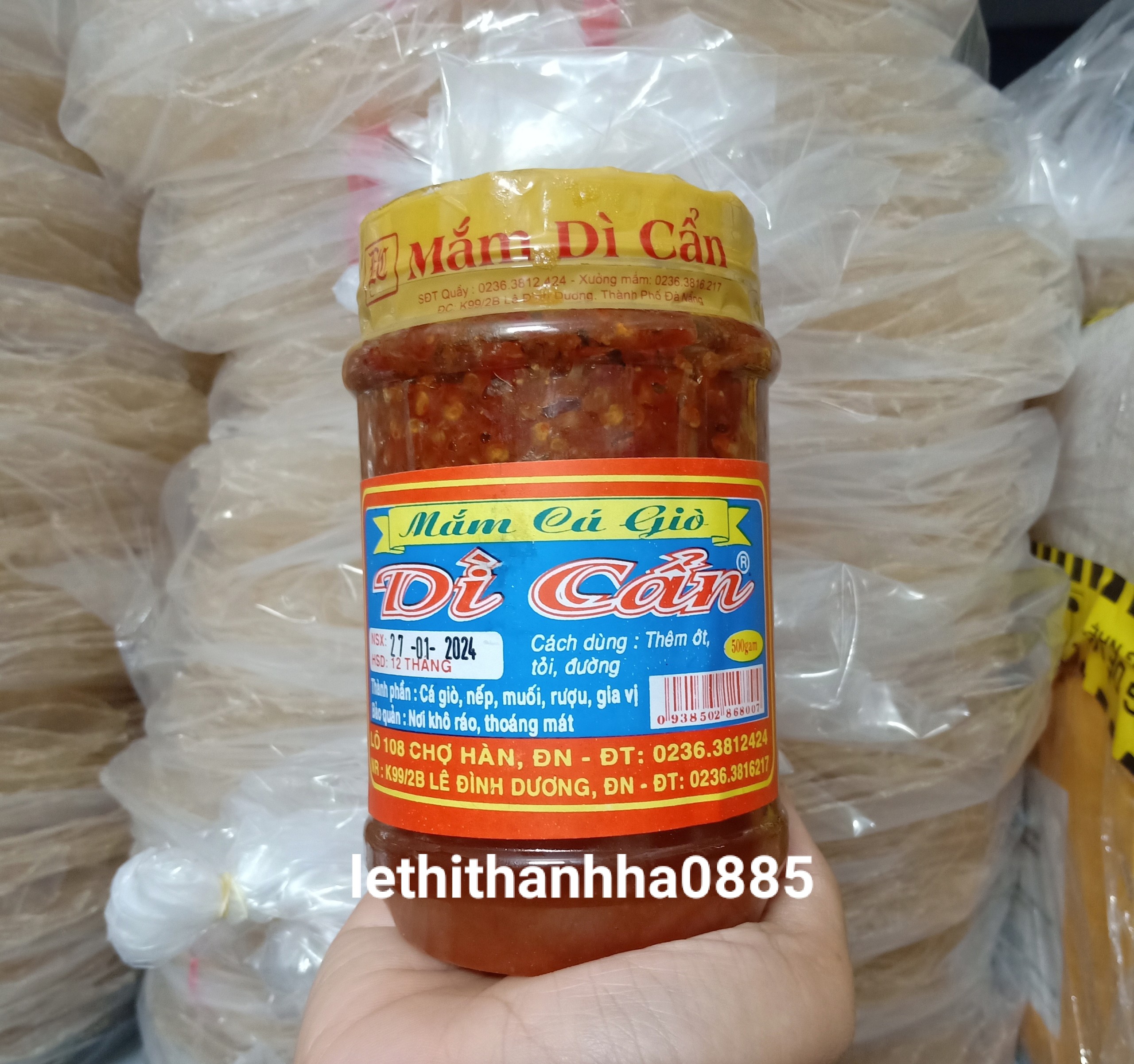 Mắm cá Giò 500gr - Đặc sản Đà Nẵng