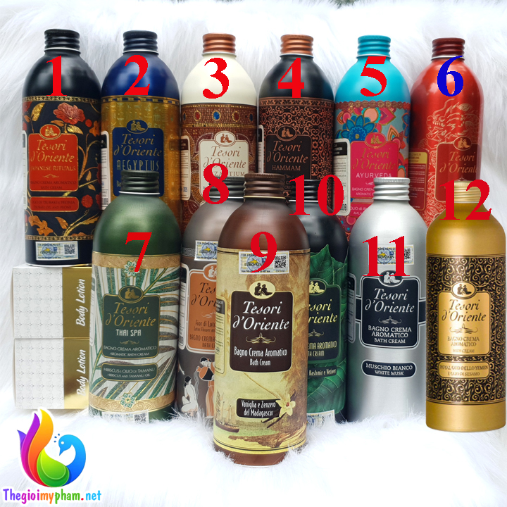 Sữa Tắm Tesori d'Oriente 500ml Italia