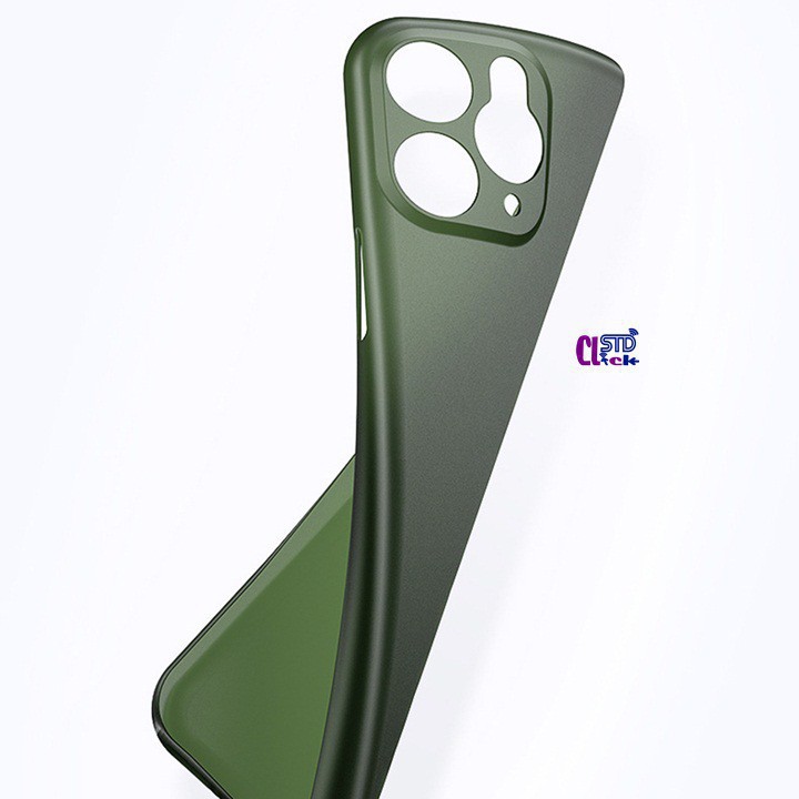 Ốp Lưng IPhone Lụa Nhám chống bám vân tay Sang_Xịn _Mịn