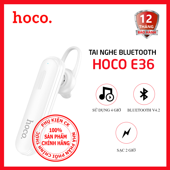 Tai nghe Bluetooth Hoco E36 V4.2-Tương thích nhiều thiết bị