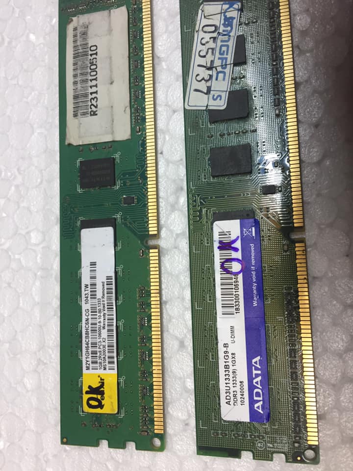 Ram DDR3 1G cho máy tính để bàn