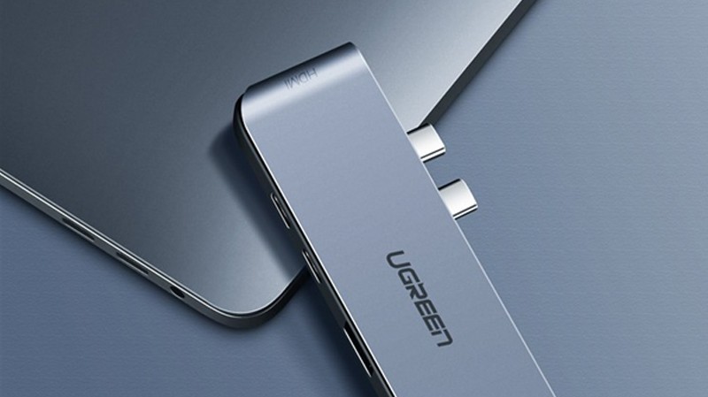 Cáp Chuyển USB-C Sang HDMI+ 3 USB 3.0 + USB-C + PD Ugreen 50963