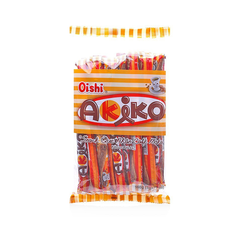 [HCM] Bánh que Oishi Akiko 160g (8g x 20 gói)
