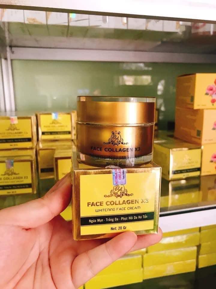 Kem Face Collagen X3 Đông Anh Chính Hãng 100% Trắng Da Ngừa Mụn  Nám