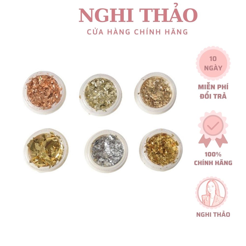 Giấy nhún nail 6 màu trang trí móng