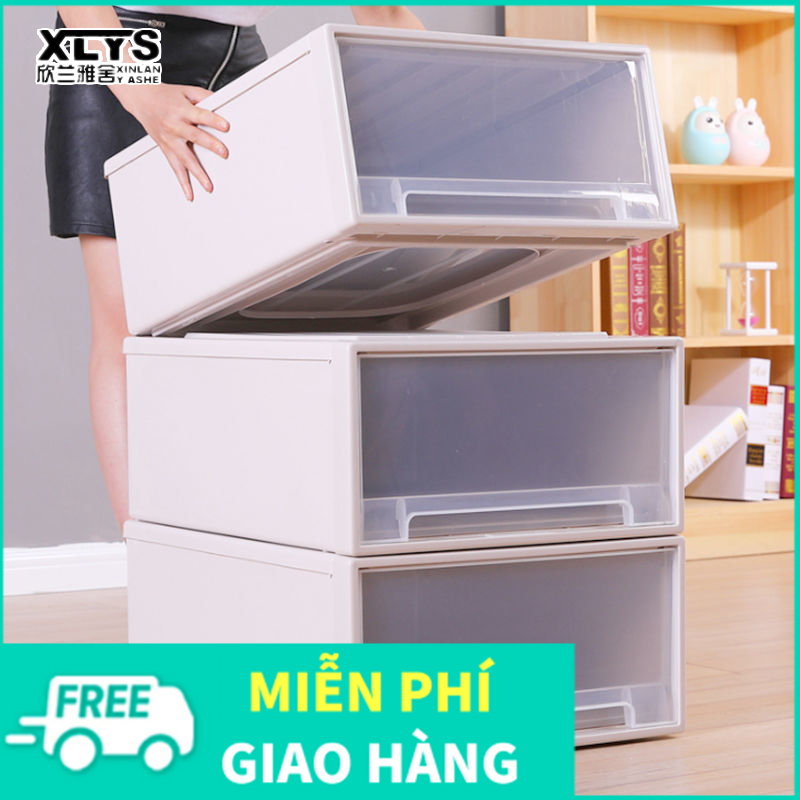 XINLANYASHE Hộp Đựng Kiểu Ngăn Kéo , Tủ Quần Áo Nhựa Tủ Nhà Đồ Lót, Thùng Đựng Quần Áo Quần Áo Hộp Lưu Trữ