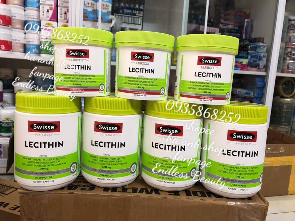 SWISSE LECITHIN 1200MG 300 viên