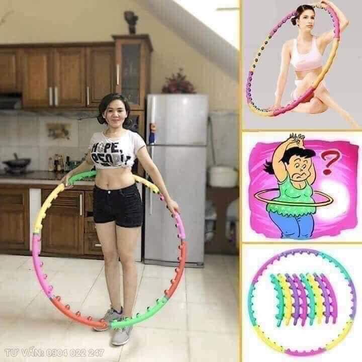 Vòng Lắc Giảm Eo Massage Hoop