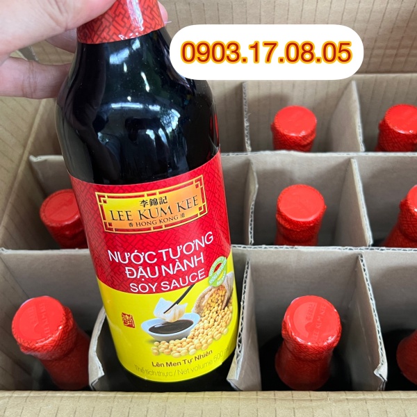 Nước tương đậu nành Lee Kum Kee (500ml)