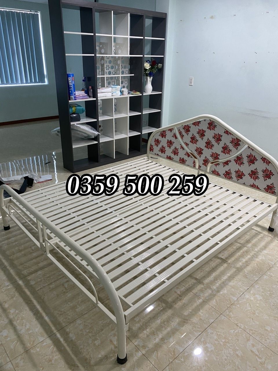 Giường sắt tròn giường đơn HCM BD