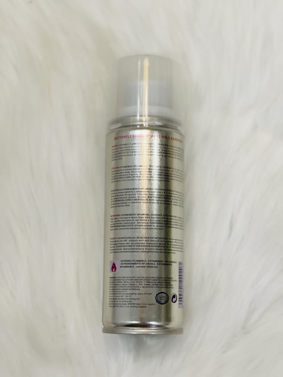 Keo Xịt tạo kiểu tóc BUTTERFLY SHADOW 150ml