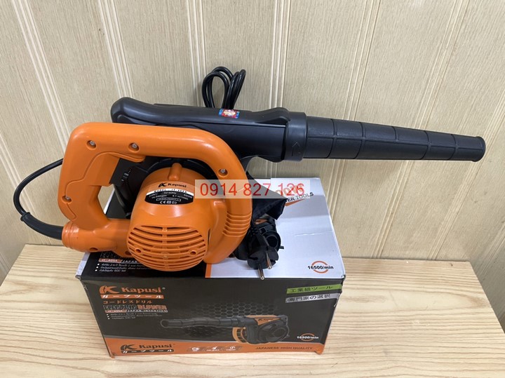 Máy thổi bụi, máy hút bụi 2 chiều kapusi nhật bản 600w, bảo hành 12 tháng, mô tơ dây đồng 100%