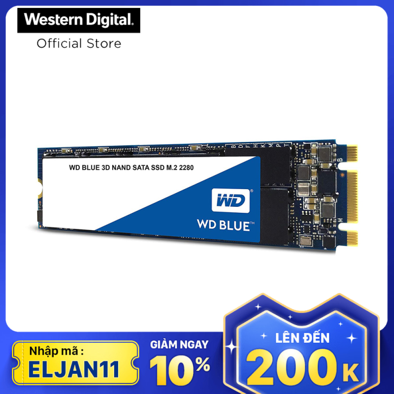 Bảng giá Ổ cứng SSD WD Blue 3D-NAND M.2 2280 SATA III 250GB WDS250G2B0B Phong Vũ