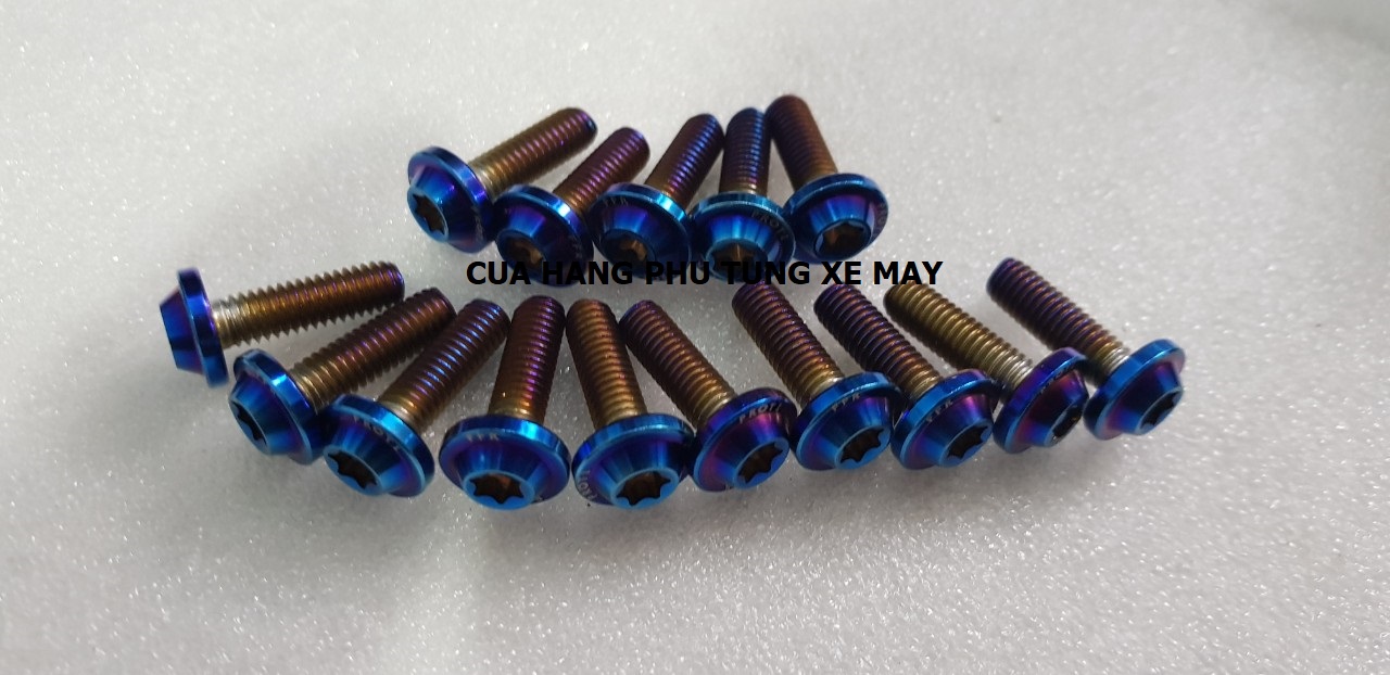 Bộ 15 ốc PROTI TITAN gắn dàn áo xe WAVE
