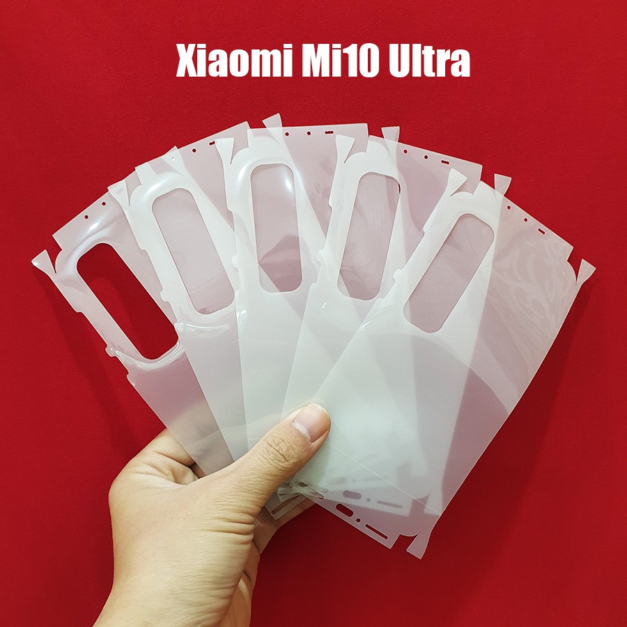 Miếng dán PPF full viền cho Xiaomi Mi 10 Ultra