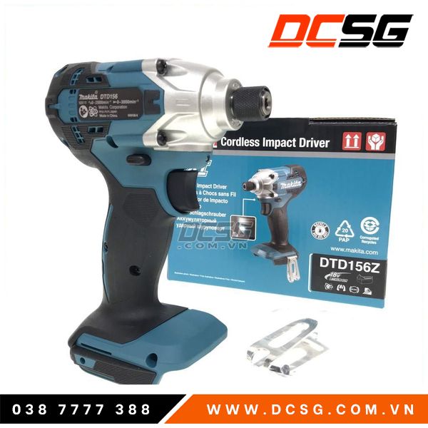 Máy vặn vít dùng pin 18V Makita DTD156Z ( Thân Máy chưa Pin và Sạc)