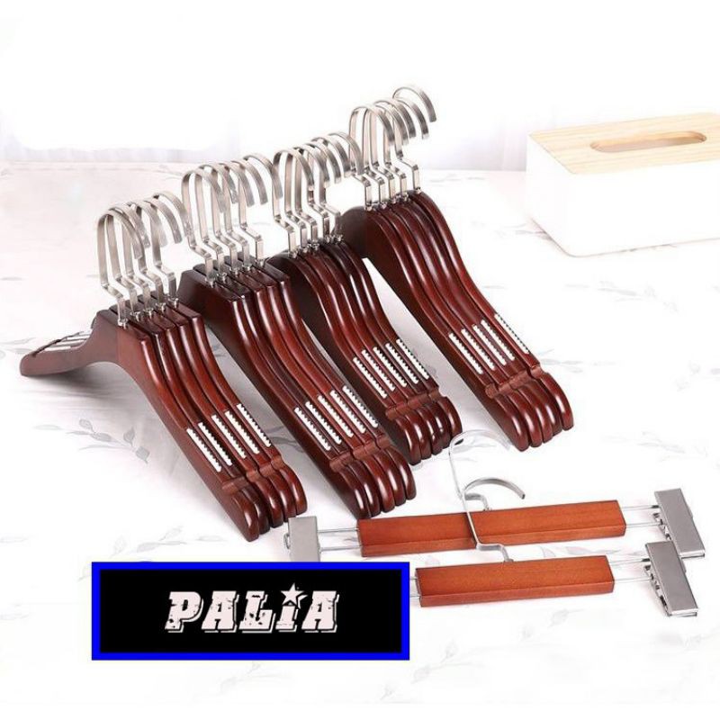 COMBO 20 MÓC GỖ NỮ NÂU TRÒN CÓ ĐỆM