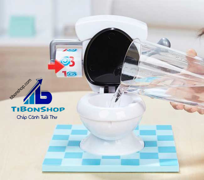 Đồ chơi thử thách Bồn cầu rắc rối - Đồ chơi thử thách