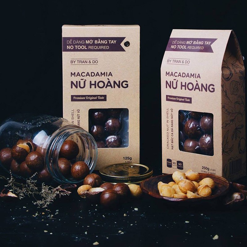 [HCM] Hạt Macadamia Nữ Hoàng (250g)