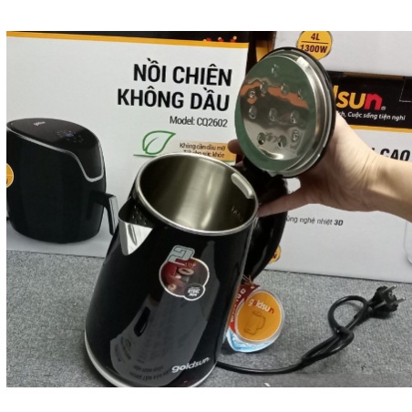 Bình Ấm Đun Siêu Tốc Goldsun Chính Hãng