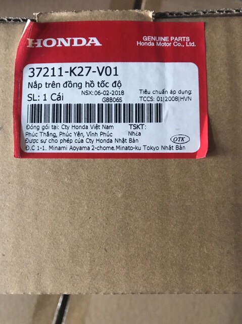 Mặt kiếng đồng hồ xe Air Blade 125 đời 2013 đến 2015 hãng