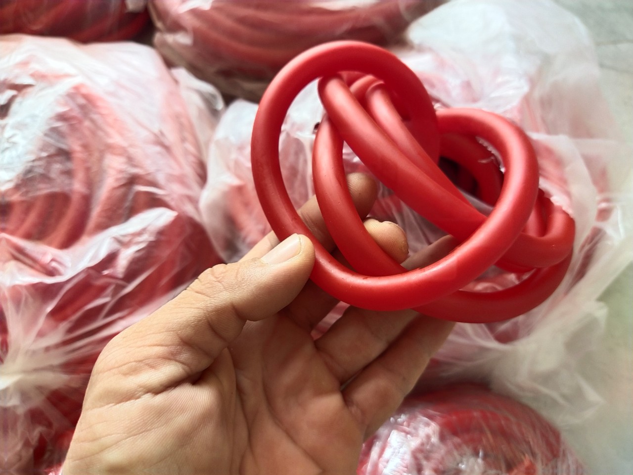 5 meter rubber band hose 6mm 7mm 8mm 9mm 10mm