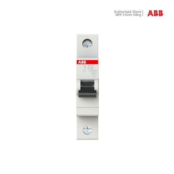 Cầu dao tự động ABB MCB 1P 25A 6kA (SH201-C25)