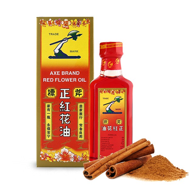 Dầu gió hiệu cây búa nước đỏ Miyak Panas Cap Kapak 32ml