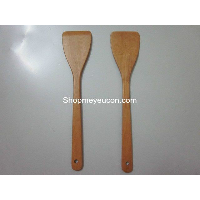Xẻng Gỗ Dài Đảo Thức Ăn