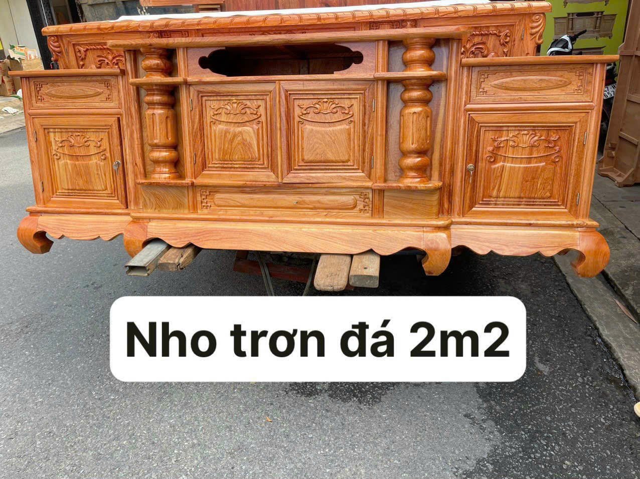 Kệ tivi nho lồi hương đá,kệ gỗ trang trí-nhiều kích thước 4we